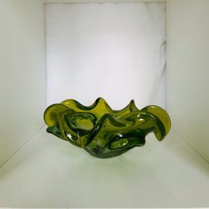 Alfredo Barbini-esque Murano Glass Bowl